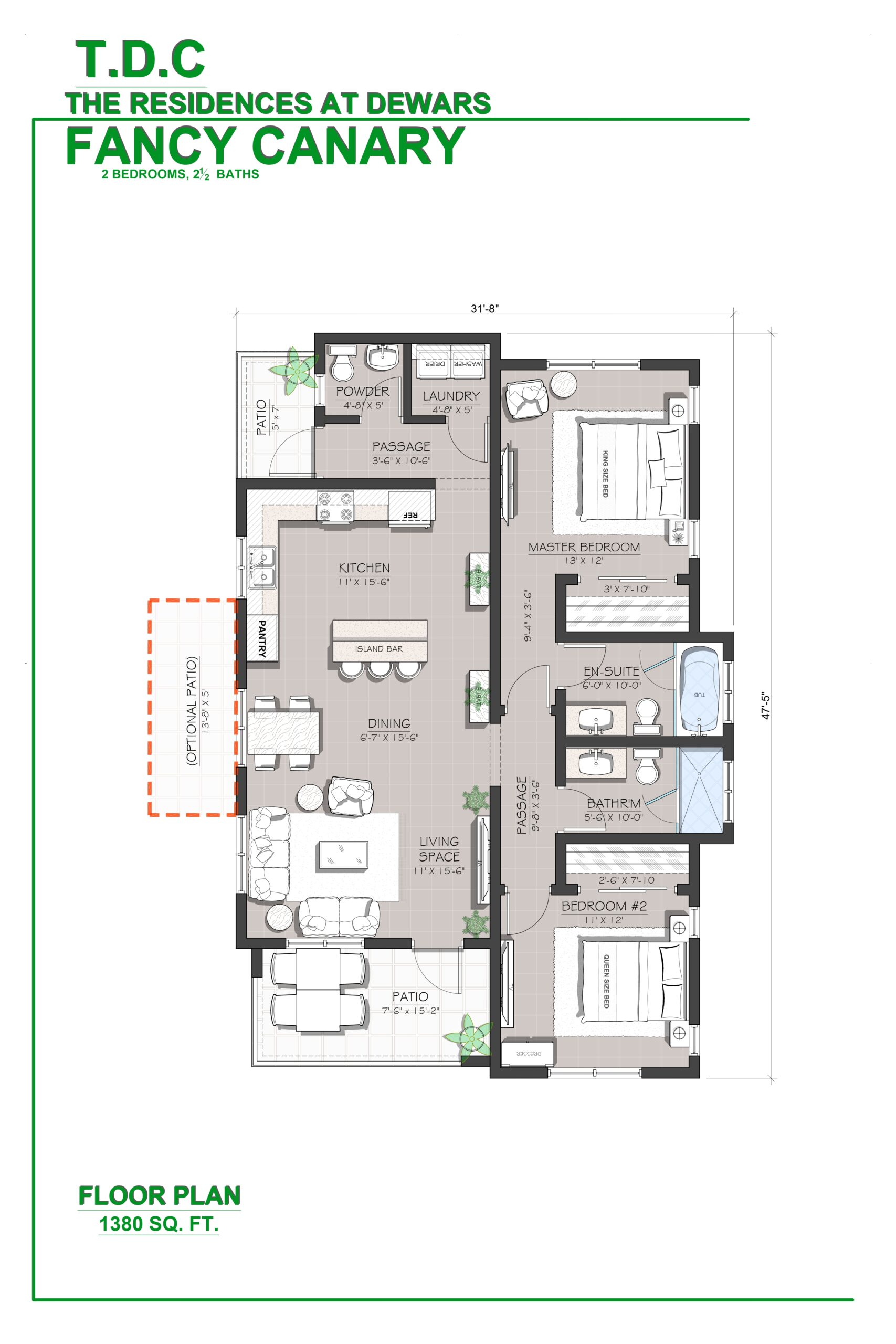 FANCY CANARY - 2 BED 2.5 BATHS _page-0001